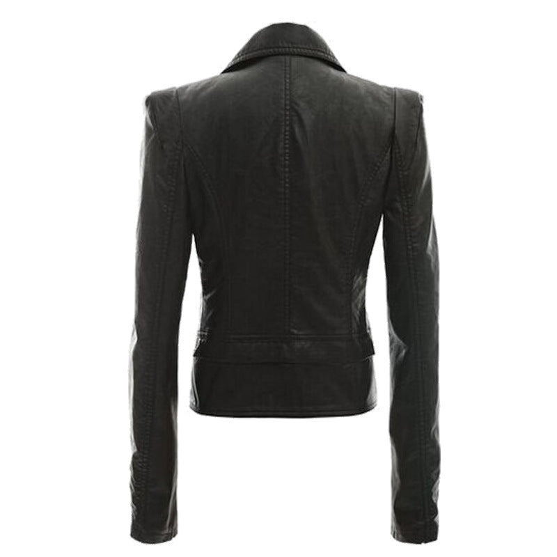 Motorcycle Leather Jacket - Homreo