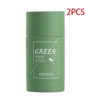 Cleansing Green Tea Mask Clay Stick Oil Control Anti-Acne Whitening Seaweed Mask Skin Care - Homreo