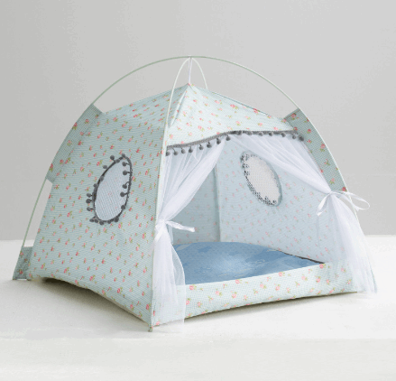 Cat Tent Cat Cat House Enclosed Pet Bed - Homreo