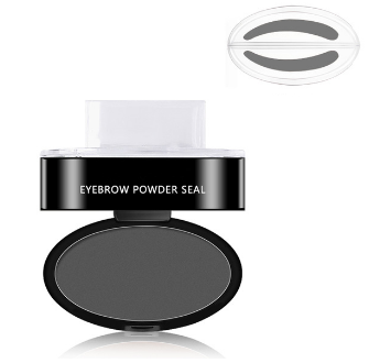 Eyebrow Powder Stamp Tint Stencil Kit Cosmetics Professional Makeup Waterproof Eye Brow Stamp Lift Eyebrow Enhancers Stencil Kit - Homreo