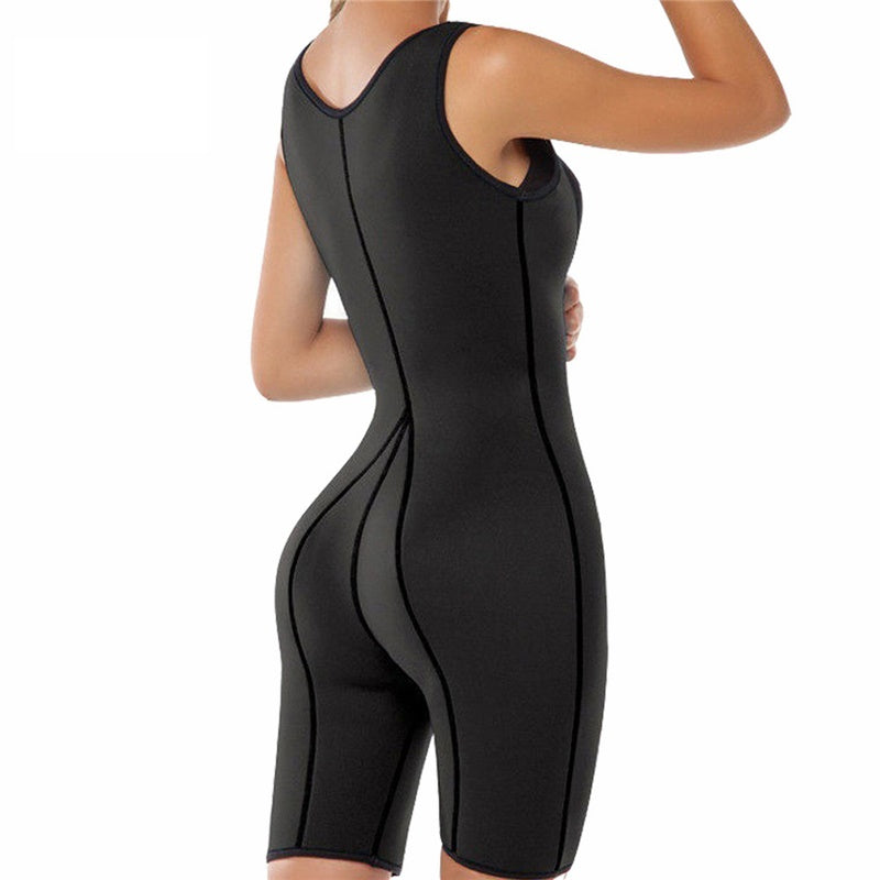 Hot Shapers Bodysuit Sauna Suit Waist Trainer Corsets Neoprene Body Shaper Redu Cincher Women Slimming Full shape Slim Shapewear - Homreo