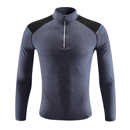 Sports Long Sleeved Quick Drying T Shirt Men's Soft Breathable Sweat Absorbent Top