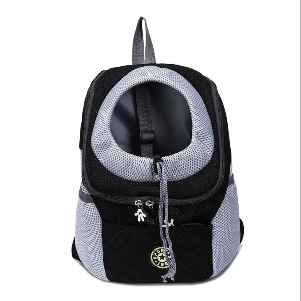 Pet Dog Carrier Carrier For Dogs Backpack Out Double Shoulder Portable Travel Outdoor Carrier Bag Mesh - Homreo