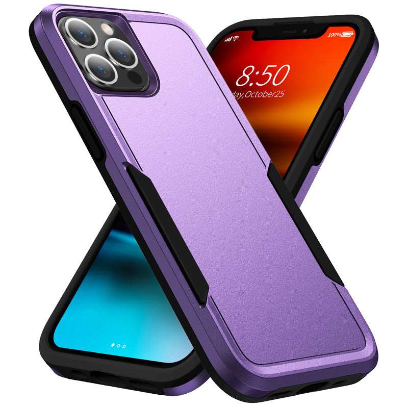 Anti-fall Anti-seismic Silicone All-inclusive Frosted Phone Case