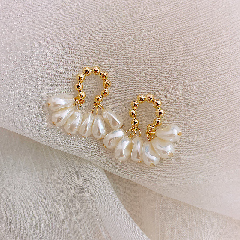 Female Baroque Pearl Earrings