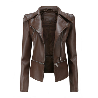 Motorcycle Leather Jacket - Homreo