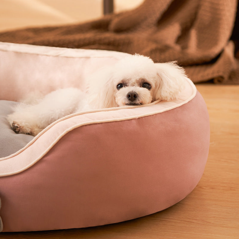 Pet Cats Bed Soft Sofa Winter Warm Dog Bed Mats Bench Cat Puppy Sleep Kennel Pet House For Small Medium Cat Dog Pet Supplies - Homreo