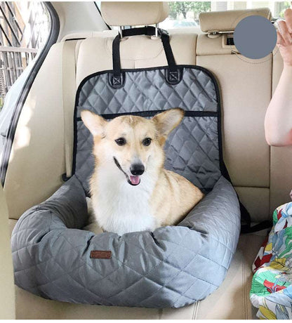 2 In 1 Pet Dog Carrier Folding Car Seat Pad Thickened Multi-purpose Pet Bed Dog Car Mattress Pets Supplies - Homreo