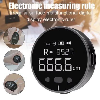Distance Measuring Instrument Electronic Measuring Ruler Tape Measure High Definition Digital LCD High Precision Electronic Measuring Ruler Tool - Homreo