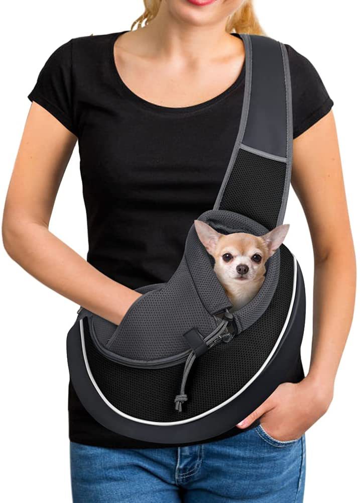Carrying Pets Bag Women Outdoor Portable Crossbody Bag For Dogs Cats - Homreo