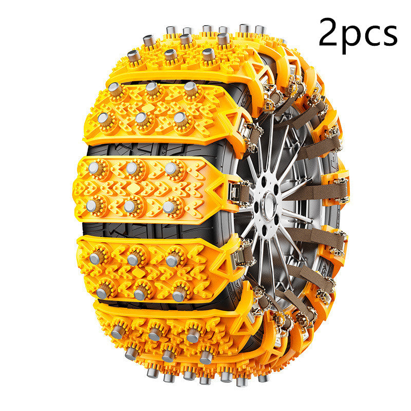 Factory Direct Sales Car Tire Emergency Type Universal Rubber Beef Tendon Snow Nonskid Chain