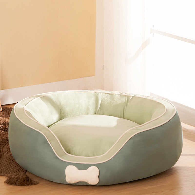 Pet Cats Bed Soft Sofa Winter Warm Dog Bed Mats Bench Cat Puppy Sleep Kennel Pet House For Small Medium Cat Dog Pet Supplies - Homreo