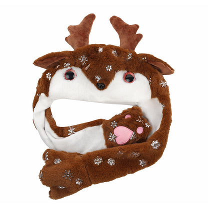Christmas Gift Hat Elk Headgear