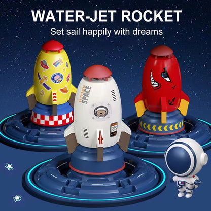 Rocket Launcher Toys Outdoor Rocket Water Pressure Lift Sprinkler Toy Fun Interaction In Garden Lawn Water Spray Toys For Kids Summer Gadgets - Homreo