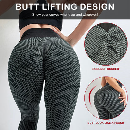 TIK Tok Leggings Women Butt Lifting Workout Tights Plus Size Sports High Waist Yoga Pants Small Amazon Banned - Homreo