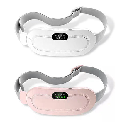 Menstrual Heating Pad Smart Warm Belt Relief Waist Pain Cramps Vibrating Abdominal Massager Electric Waist Belt Device
