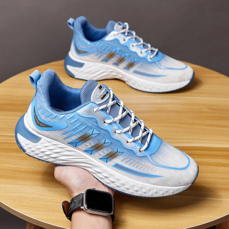 Fly-woven Mesh Shoes Thick-soled Sports Sneakers Casual Dad Shoes Walking Running Shoes - Homreo