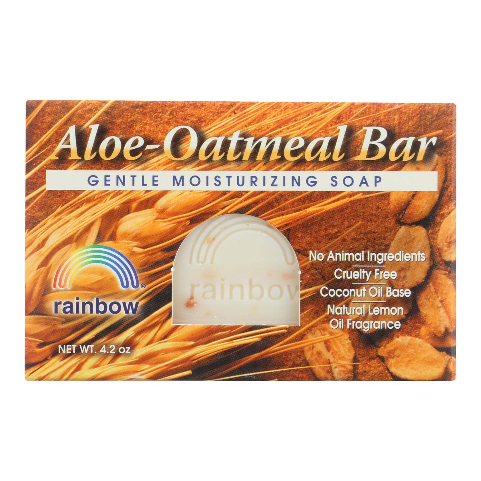 Rainbow Research Bar Soap Aloe Oatmeal - 4 oz - Homreo