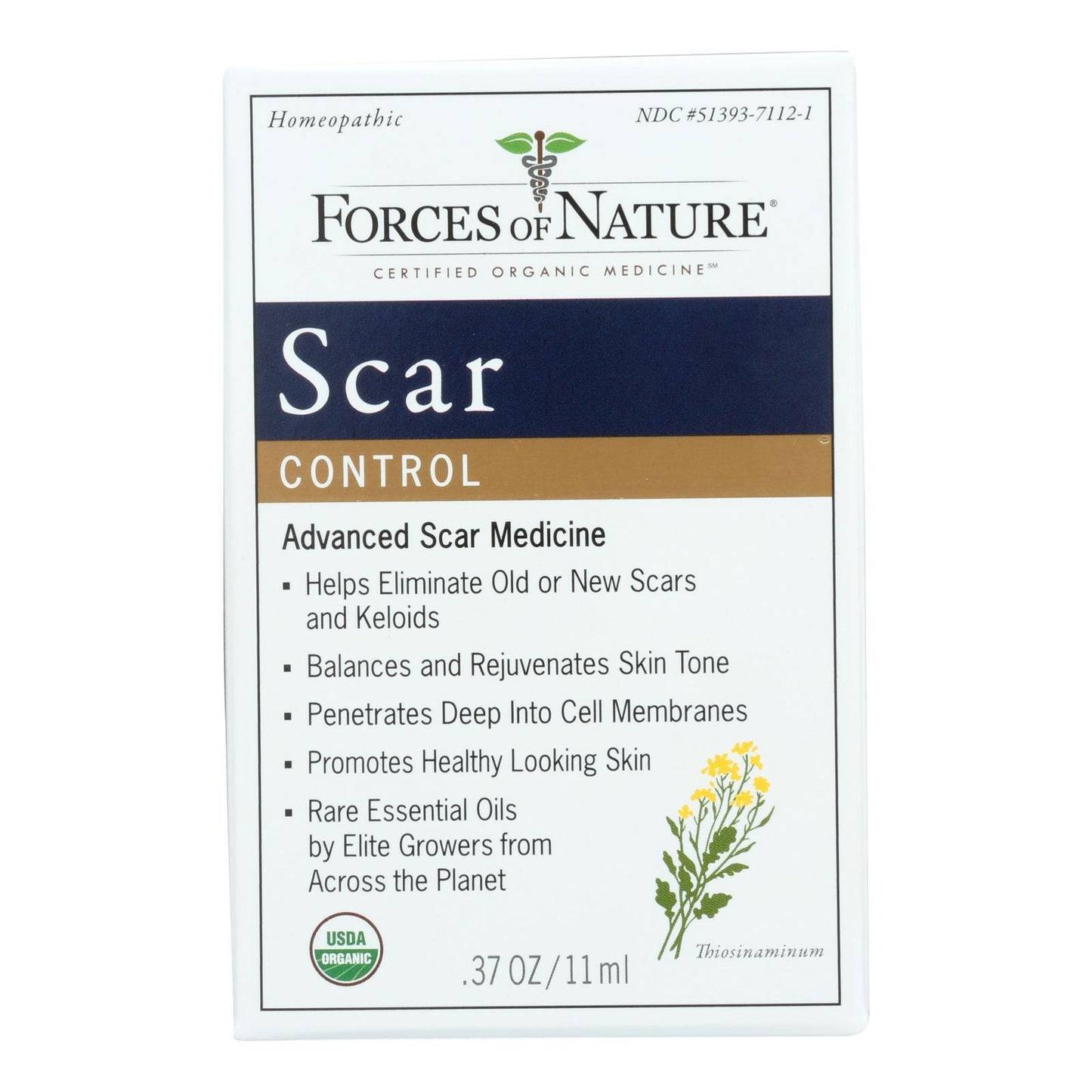 Forces of Nature - Organic Scar Control - 11 ml - Homreo