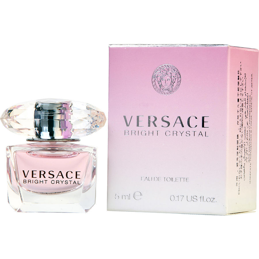 VERSACE BRIGHT CRYSTAL by Gianni Versace (WOMEN) - EDT 0.17 OZ MINI - Homreo