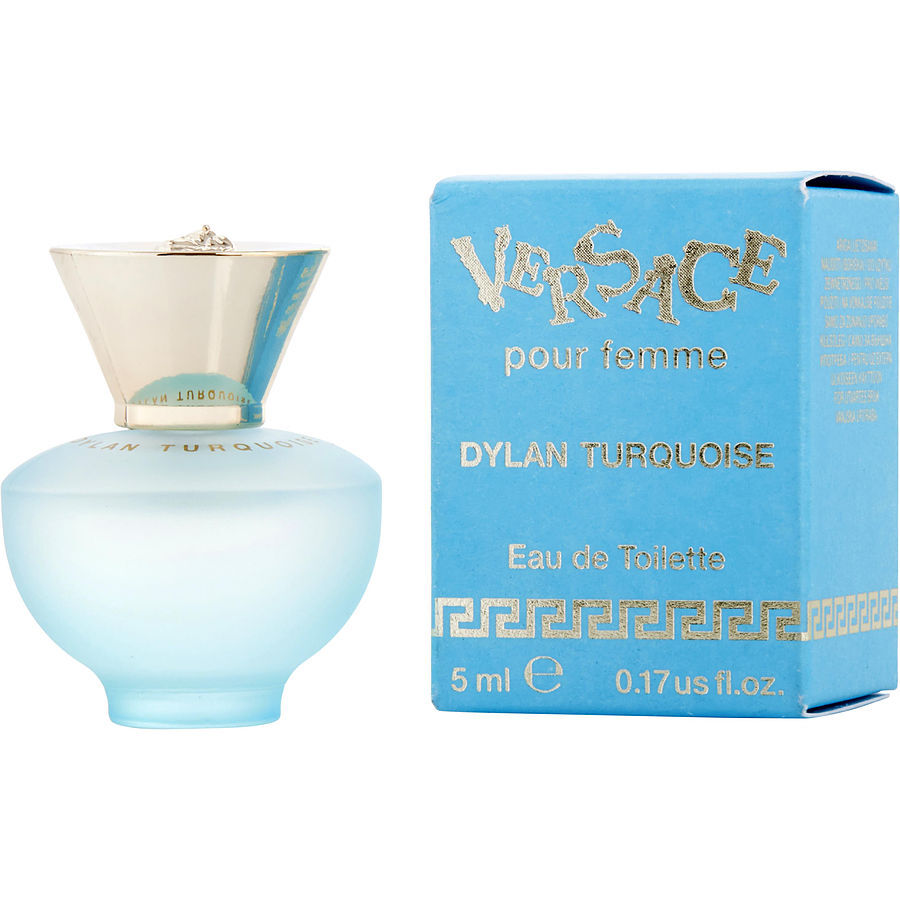 VERSACE DYLAN TURQUOISE by Gianni Versace (WOMEN) - EDT 0.17 OZ MINI - Homreo