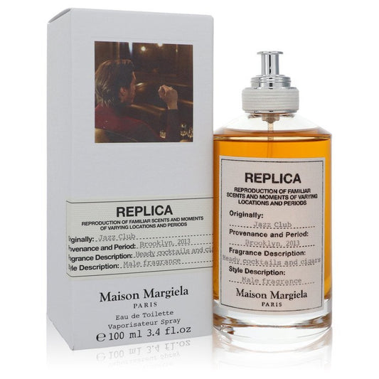 Replica Jazz Club by Maison Margiela Eau De Toilette Spray (Unisex) 3.4 oz (Men) - Homreo