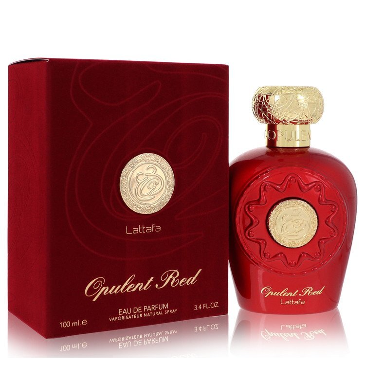 Lattafa Opulent Red by Lattafa Eau De Parfum 3.4 oz - Homreo
