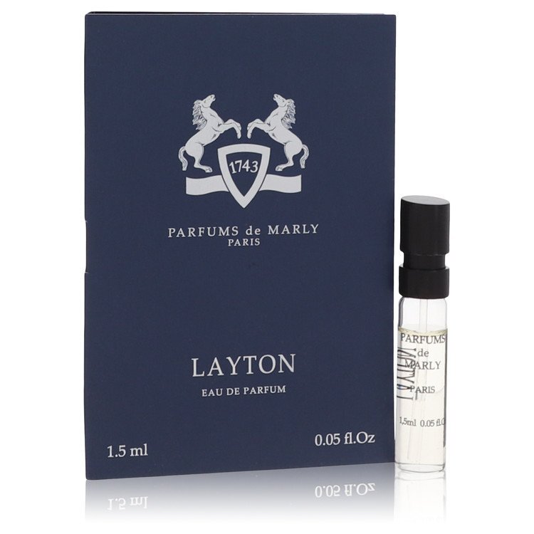 Layton Exclusif by Parfums De Marly Vial (sample) .05 oz (Men) - Homreo