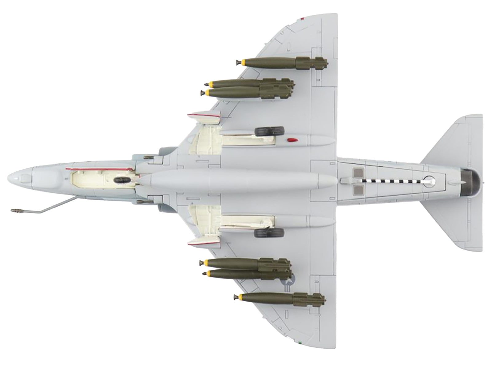 Douglas A-4F Skyhawk Attack Aircraft VMA-142 "Flying Gators" (1984) "Air Power Series" 1/72 Diecast Model by Hobby Master - Homreo
