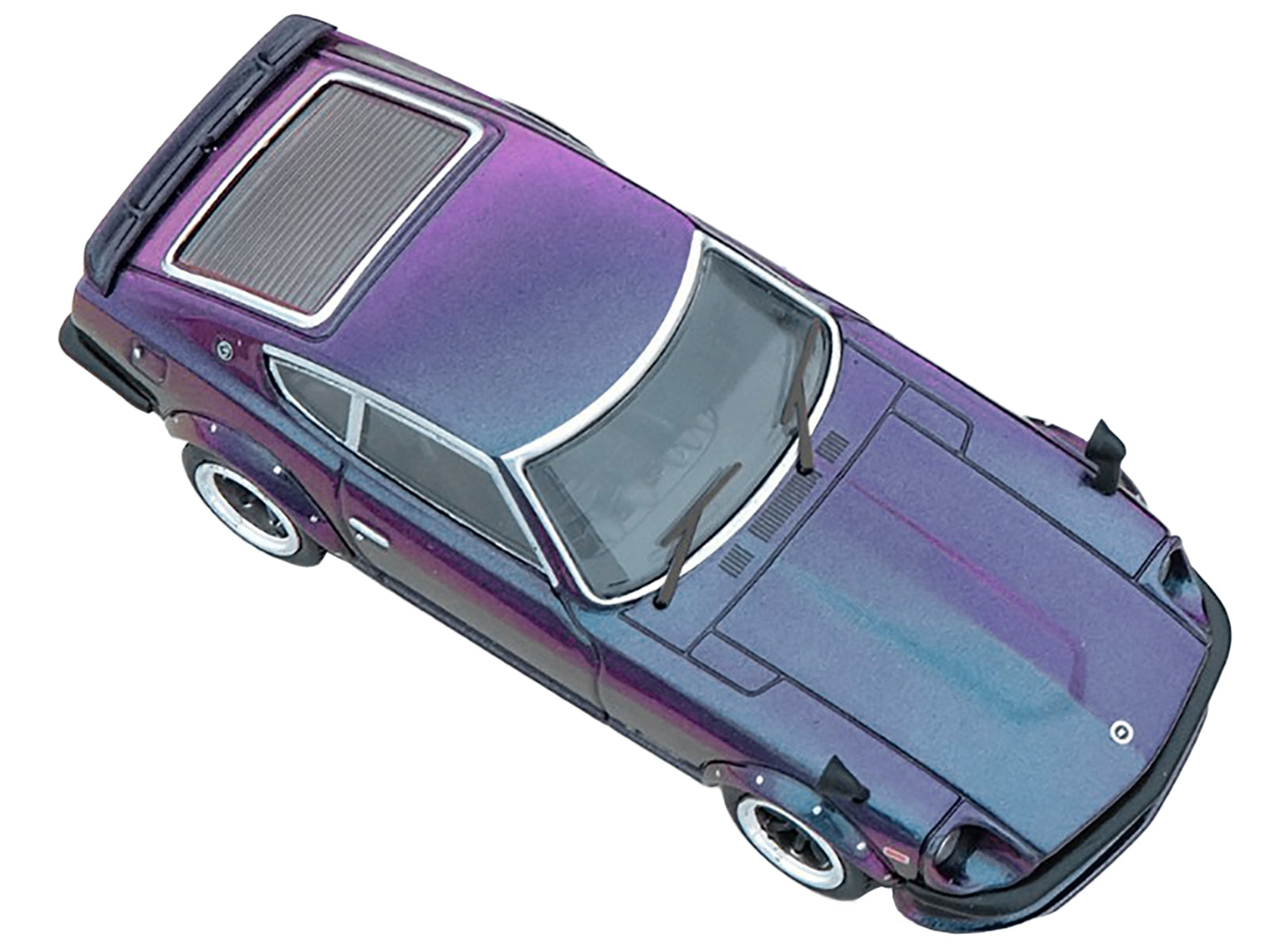Nissan Fairlady Z (S30) RHD (Right Hand Drive) Midnight Purple II Metallic "Hong Kong Ani-Com and Games 2022" Event Edition 1/64 Diecast Model Car by Inno Models - Homreo