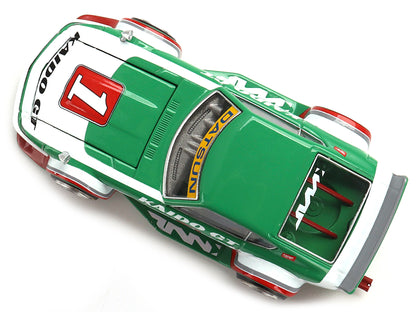 Datsun Fairlady Z Kaido GT V2 RHD (Right Hand Drive) #1 Green with Stripes (Designed by Jun Imai) "Kaido House" Special 1/64 Diecast Model Car by True Scale Miniatures - Homreo