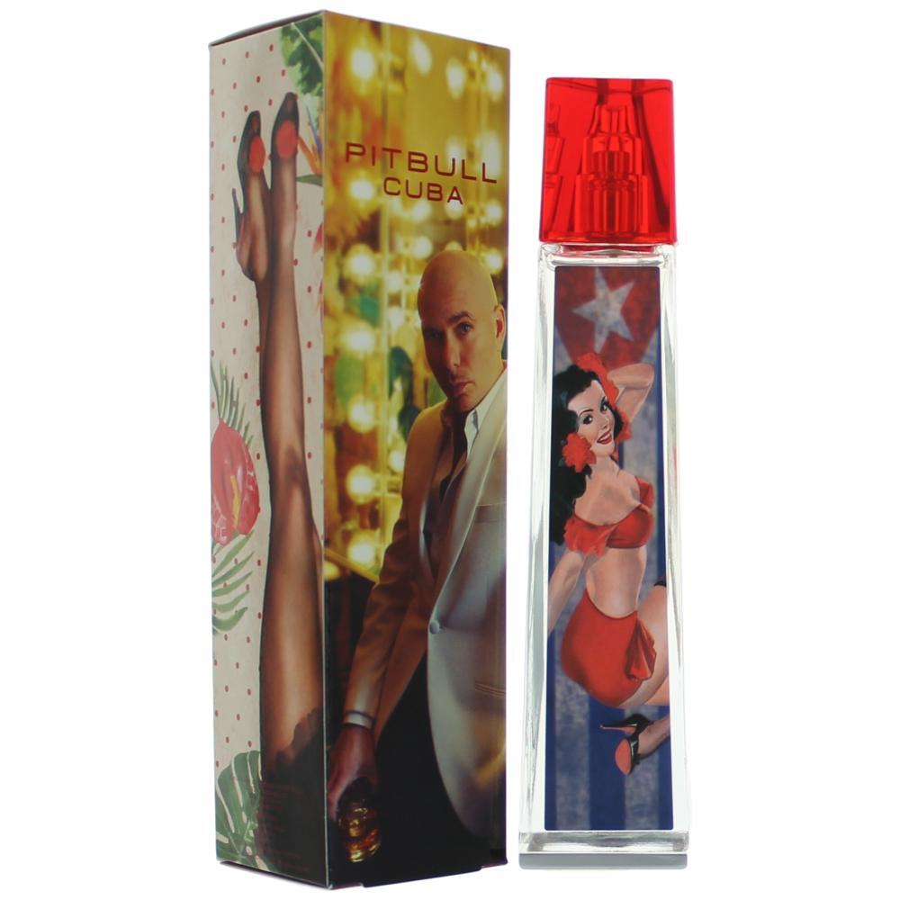 Pitbull Cuba Woman by Pitbull, 3.4 oz Eau De Parfum Spray for Women - Homreo